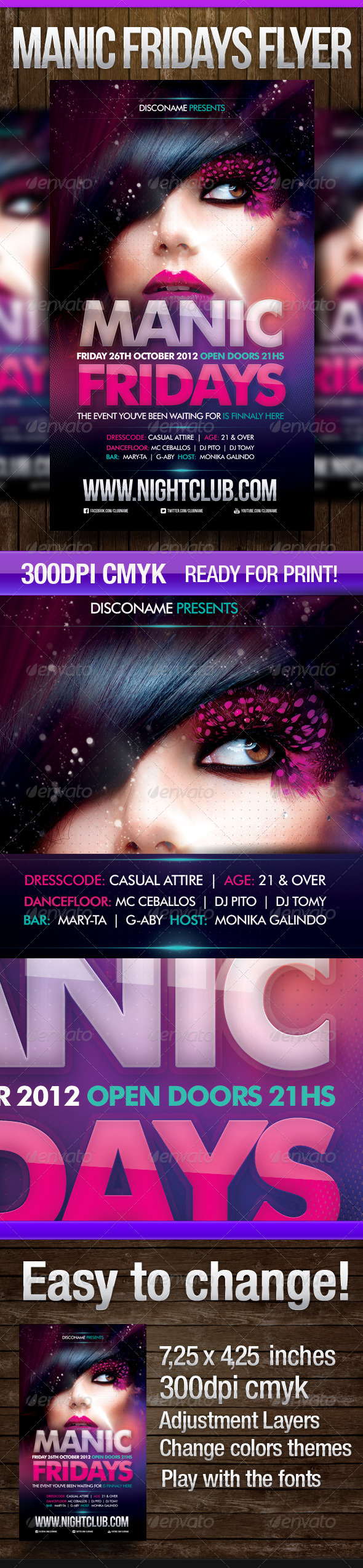 Manic Fridays - Clubs & Parties Events
