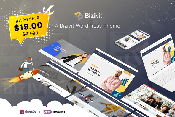 Bizivit - Business Elementor Template Kit