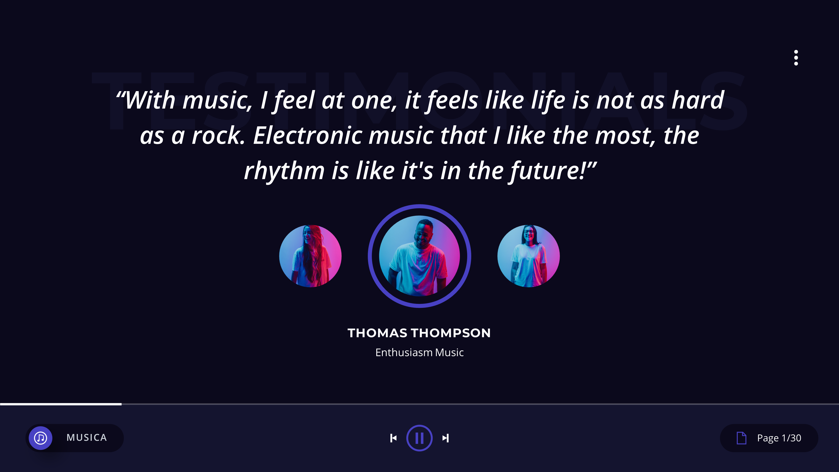 Musica - Night Club and DJ PowerPoint Presentation Template ...