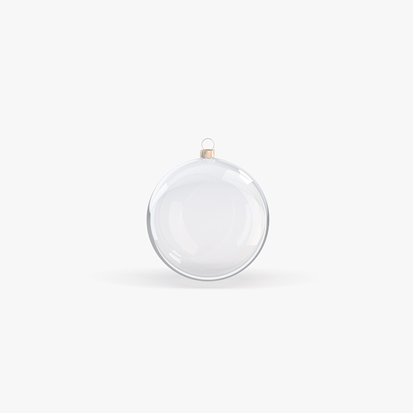 Glass Christmas Ball - 3Docean 34044570