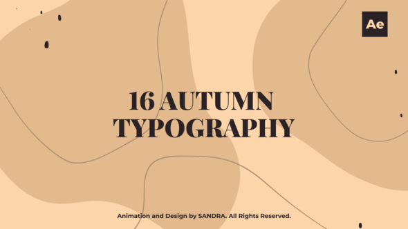 Autumn Typography