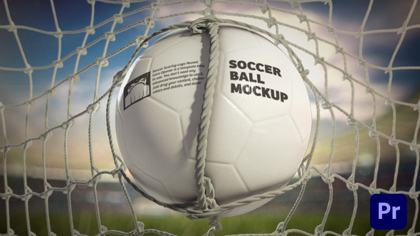 Soccer Scoring Logo Reveal Intro Opener Frontal Premiere