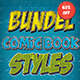 Bundle - Comic Book Text Effects for Illustrator
