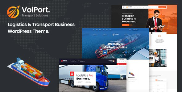 Volport - Transport Business WordPress Theme