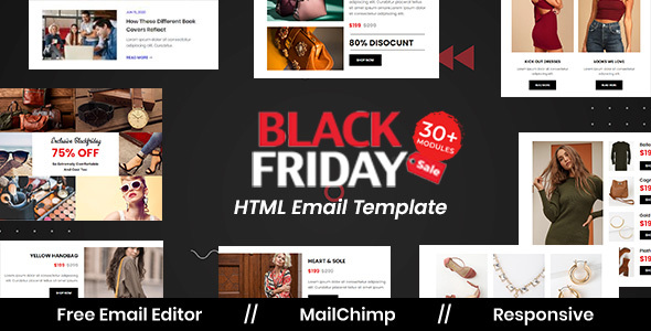 [DOWNLOAD]FridaySale - Responsive Email Template For Black Friday