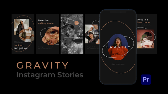 Gravity Instagram Stories Pro for Premiere Pro