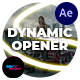 Dynamic Opener V2 - VideoHive Item for Sale