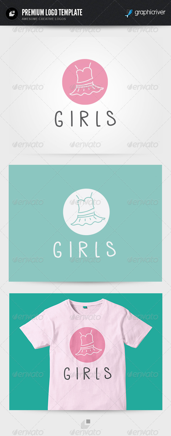 Girls Logo - Symbols Logo Templates