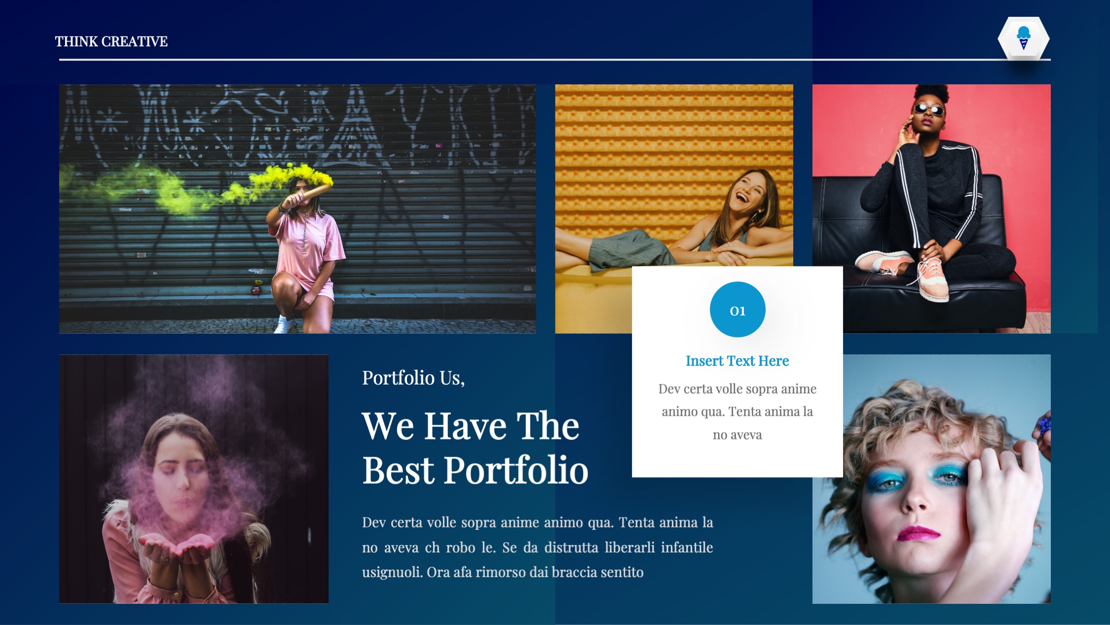 Think - Modern Creative Powerpoint Template by Yumnacreative | GraphicRiver