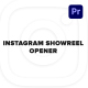 Instagram Showreel Opener for Premiere Pro - VideoHive Item for Sale