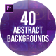 Abstract Backgrounds for Premiere Pro - VideoHive Item for Sale
