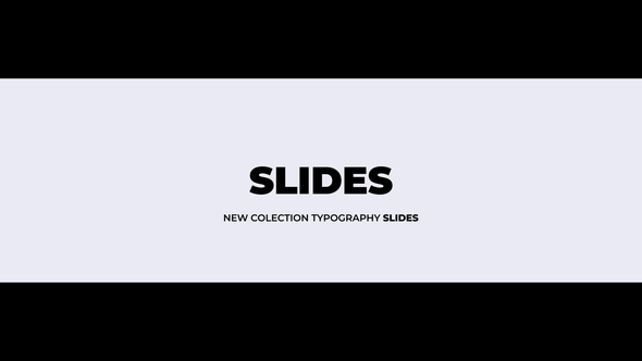 Typography Slides 1.0 | Premiere Pro Templates
