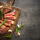Grilled beef steak with herbs - PhotoDune Item for Sale