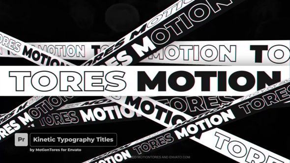 Kinetic Typography Titles \ MOGRt