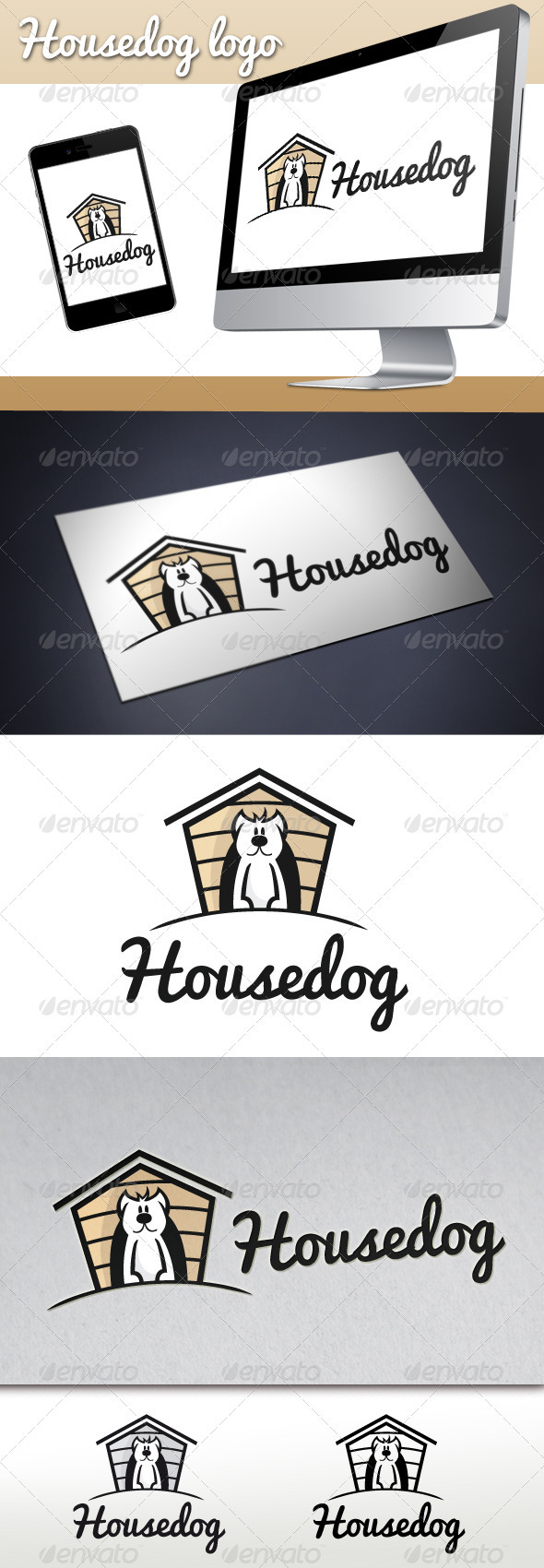 Pet house Logo - Animals Logo Templates