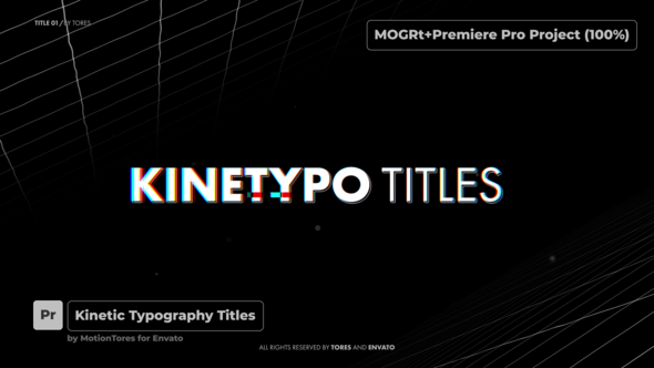 Kinetic Titles \ Premiere Pro
