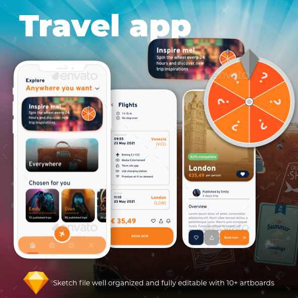 Concept for A Travel Mobile App