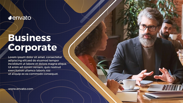Business Corporate Slideshow Elements template preview
