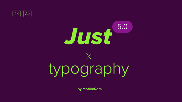 Just Typography 5.0