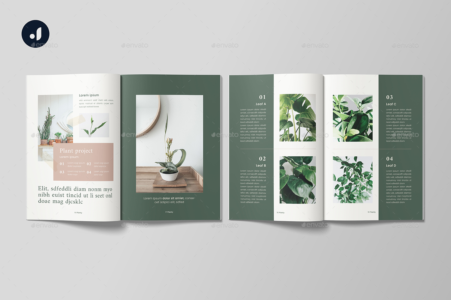 Planty Magazine, Print Templates | GraphicRiver