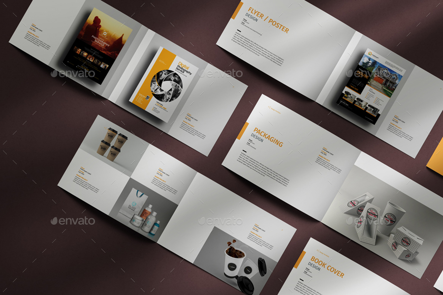 graphic design portfolio templates free download