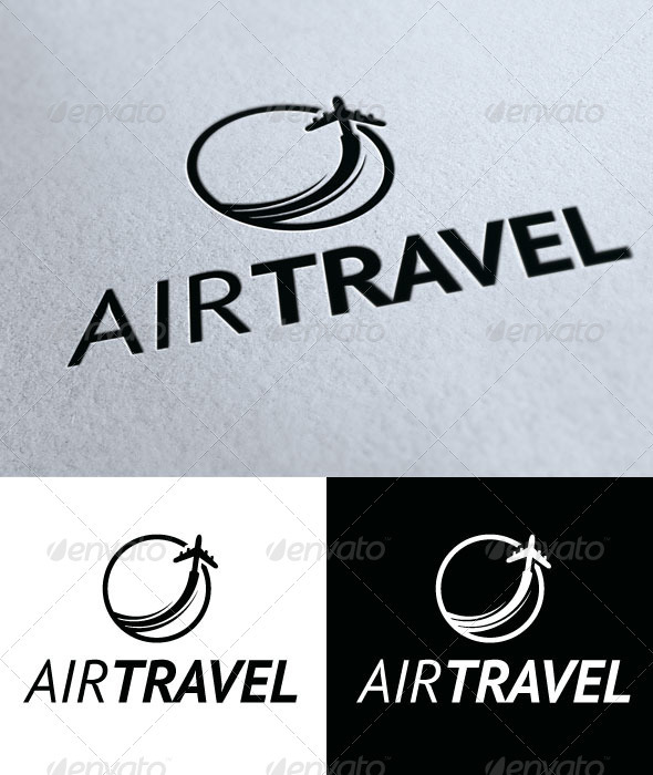 Air Travel - Objects Logo Templates