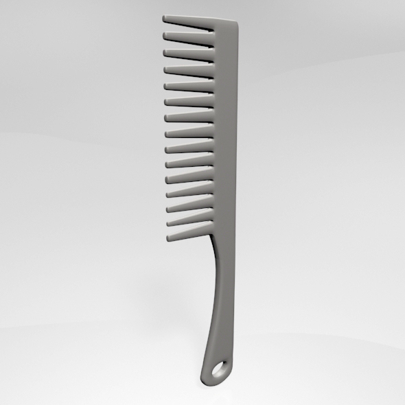 Hair Comb 01 - 3Docean 34599775
