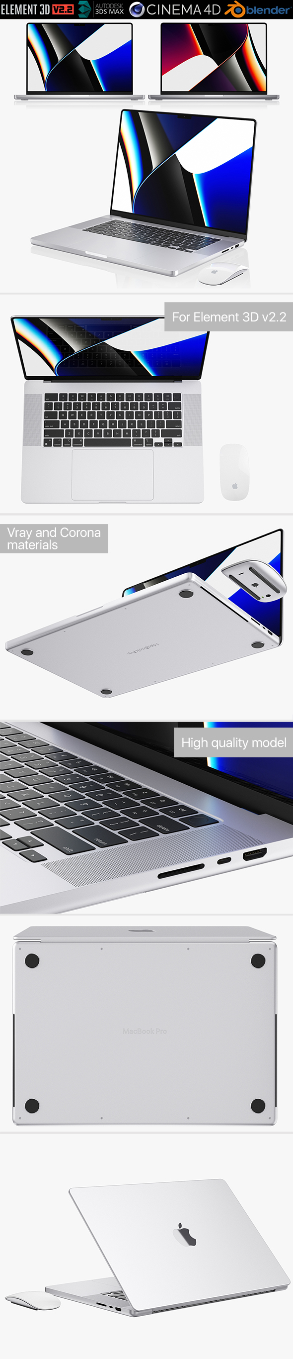 Apple MacBook Pro - 3Docean 34601907