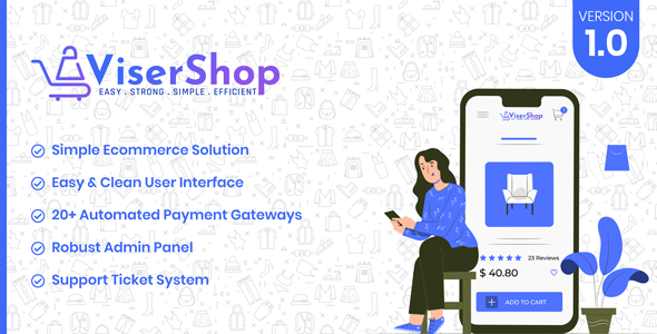 ViserShop – eCommerce Shopping Platform