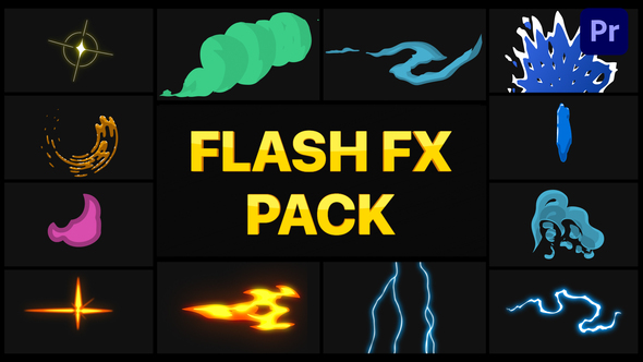 Flash FX Pack 09 | Premiere Pro MOGRT