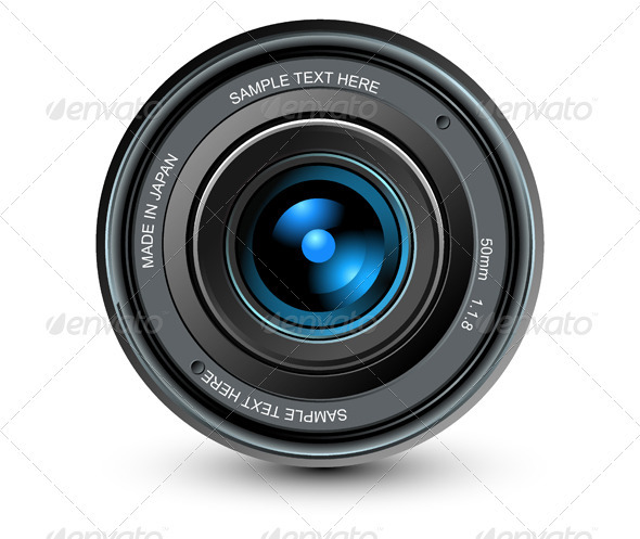 Camera Lens - Objects Vectors