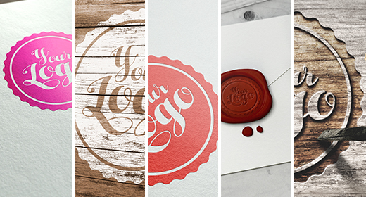 Realistic Logo Mock-Ups