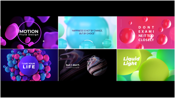 Abstract Titles | Spheres Titles template preview