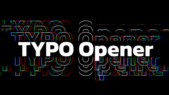 Typo Opener by dezc | VideoHive