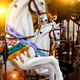 Detail of galloping carousel horses, Avignon, Provence-Alpes-Cote d&#39;Azur, France - PhotoDune Item for Sale