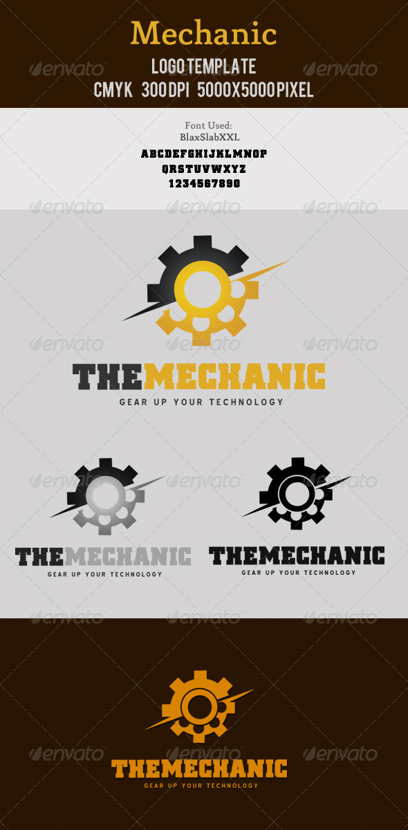 Mechanic Logo Template - Objects Logo Templates