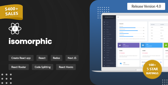 Excellent Isomorphic - React Admin Template with Redux
