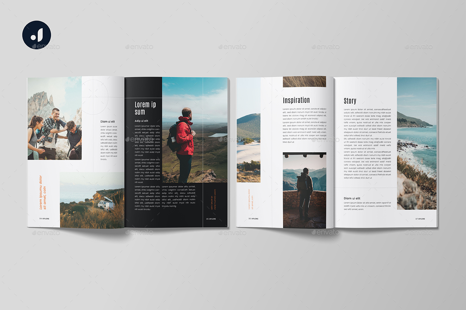 Xplore Magazine, Print Templates | GraphicRiver