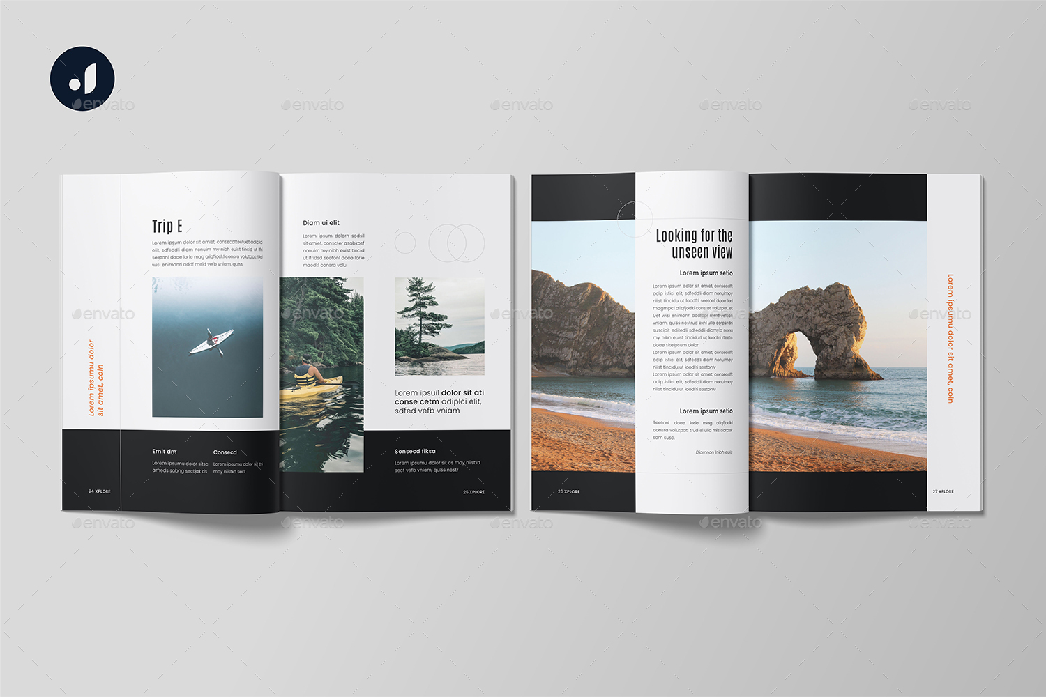 Xplore Magazine, Print Templates 