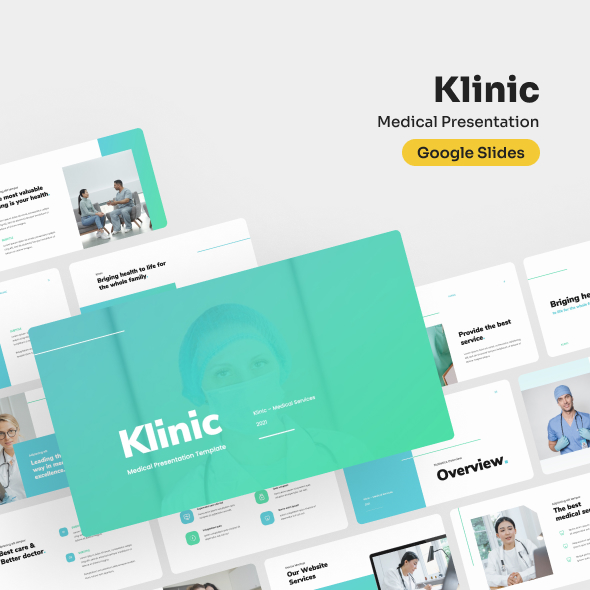 Klinic - Medical Google Slides Presentation