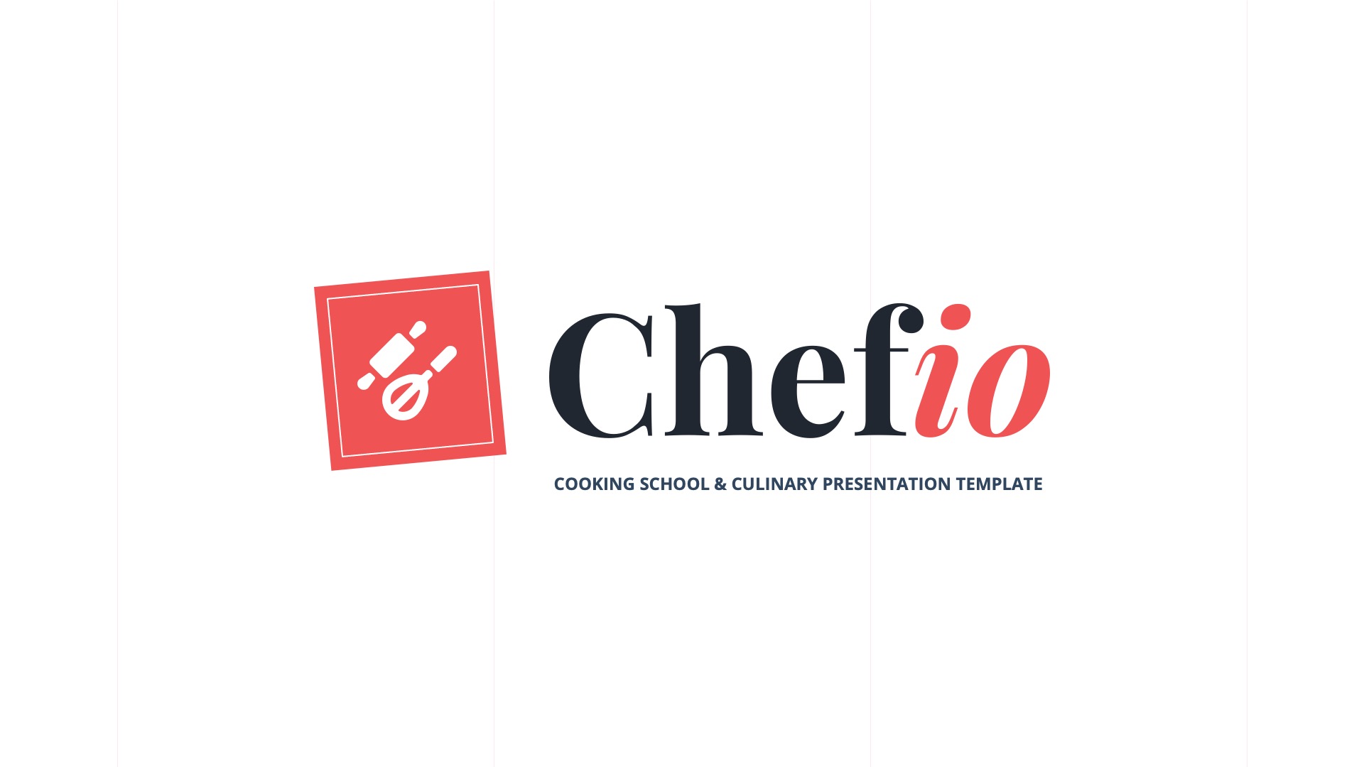 Chefio - Cooking School & Culinary Google Slides Template, Presentation ...