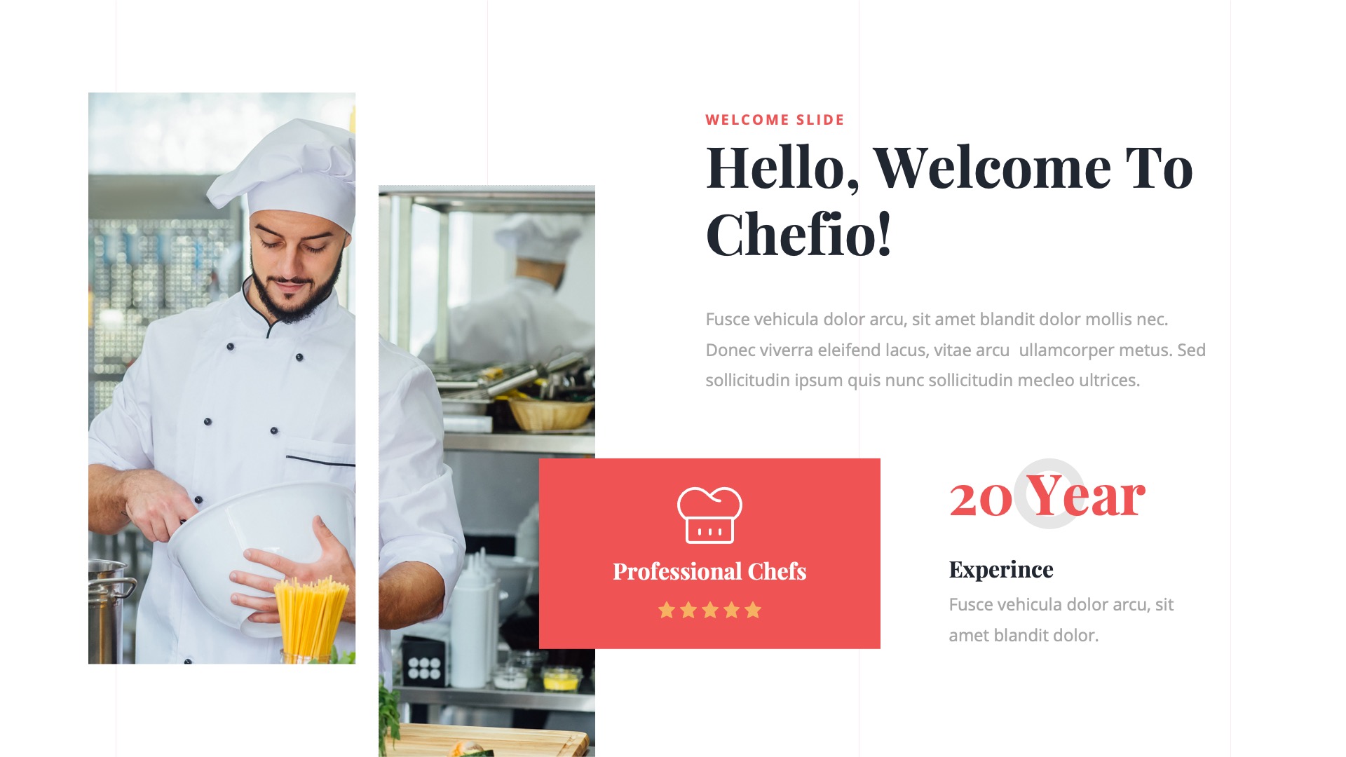 Chefio - Cooking School & Culinary Google Slides Template, Presentation ...