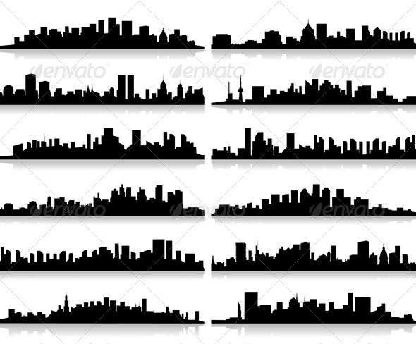 City landscape6 - Buildings Objects