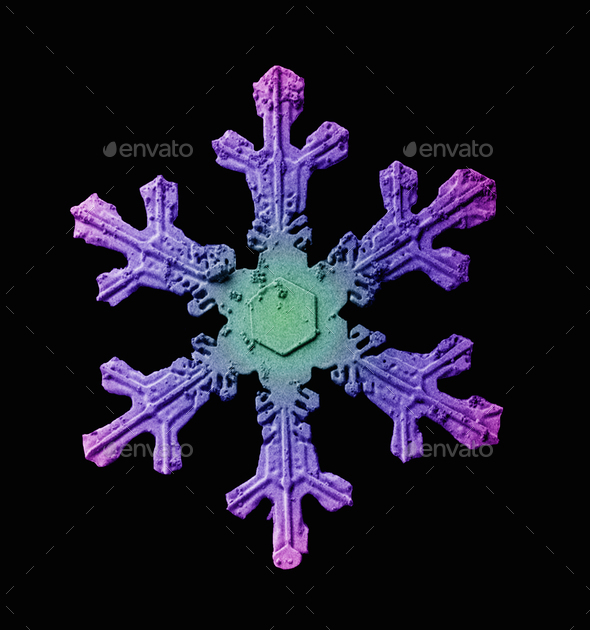EM of snowflake Stock Photo by ImageSourceCur | PhotoDune