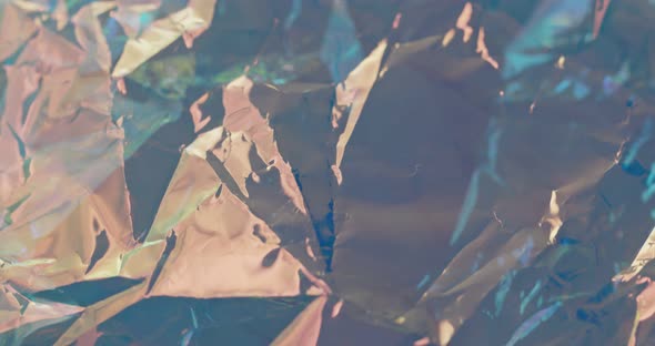 Colorful wrinkled foil  alt