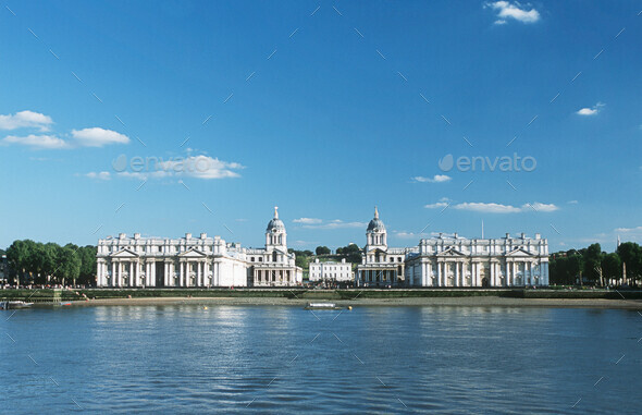 Royal naval college greenwich - Stock Photo - Images