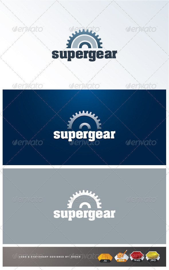 Gear Logo - Objects Logo Templates