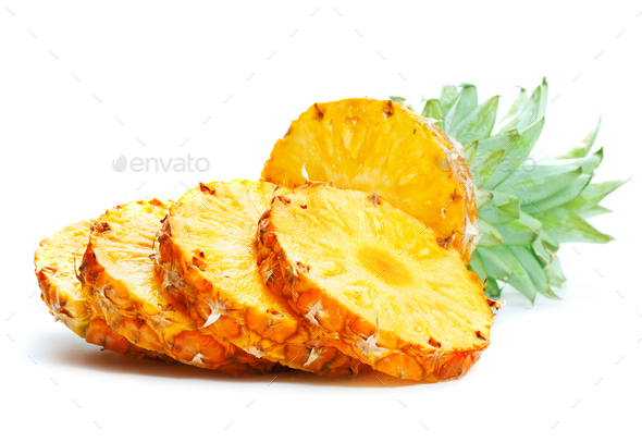 Pineapple slices - Stock Photo - Images