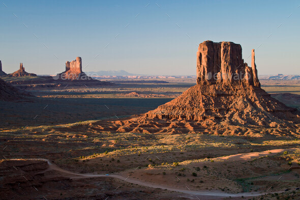 Landscape of monument Valley Navajo Tribal Park, Utah, USA