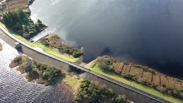 The Bridge Between Money Beg and Glenthornan Between Dunlewey Lough and Lough Nacung Upper at the alt
